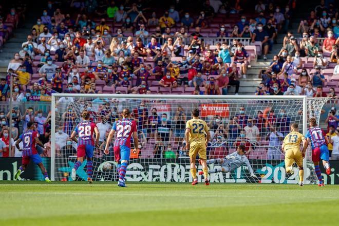 Las mejores imágenes del Barça - Levante: Ansu Fati, Depay, de Jong, Gavi, Nico...