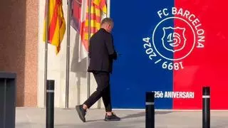 El mensaje de Laporta tras la renovación de Flick