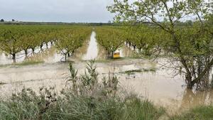 Inundaciones en La Granja dEscarp (Segrià)