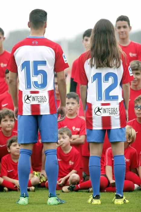 Presentación nueva equipación del Sporting