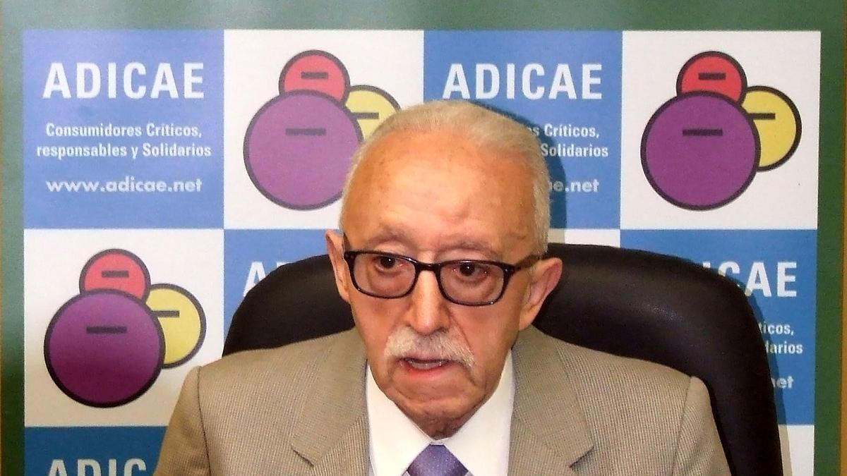 Manuel Pardos, presidente de ADICAE.