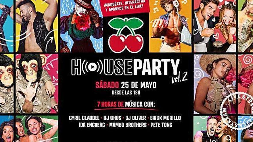 Pacha House Party ofrece siete horas de música ininterrumpida con los mejores dj internacionales.