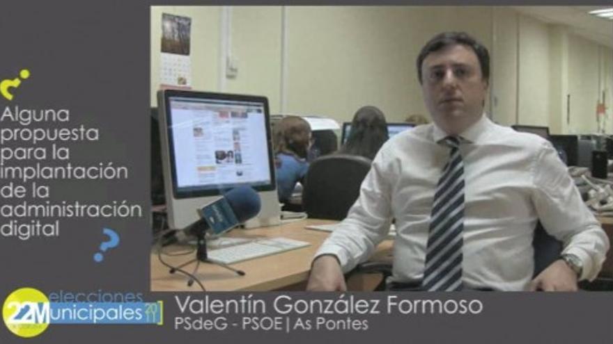 Valentín González Formoso - PSdeG - As Pontes