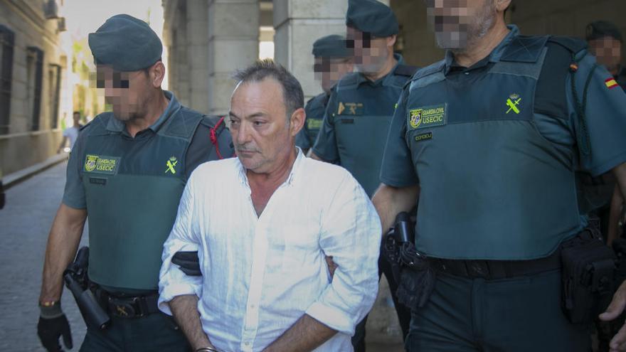 José Antonio Marín, dueño de Magrudis, en el momento de su detención.