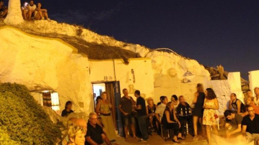 Imagen del barrio de las Cuevas del Rodeo en Rojales.