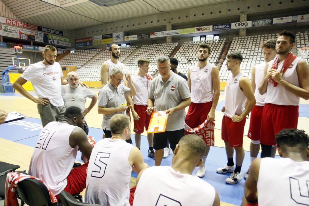 El Bàsquet Girona planta cara a l'històric Charleroi a Fontajau