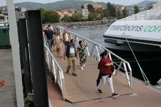 El transporte colectivo crece en 500.000 viajeros y Moaña espera recuperar el barco los domingos