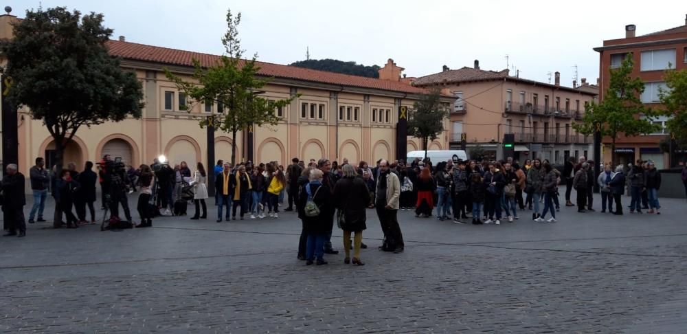 Concentració de rebuig al crim masclista d''Olot