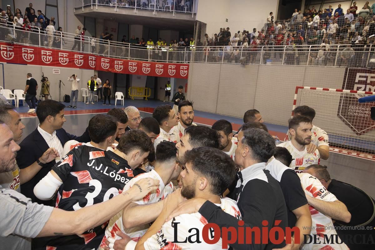 Así se vivió en Cehegín la final de la Copa Presidente de Fútbol Sala