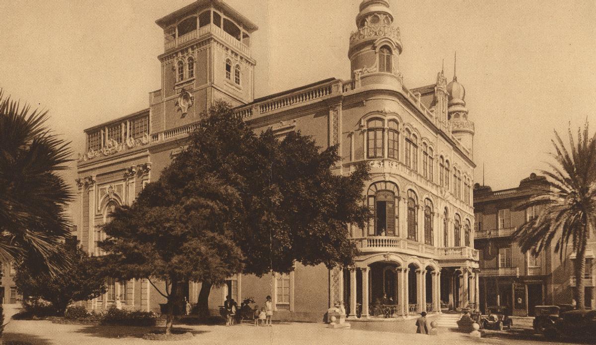 El Gabinete Literario en los años 20.