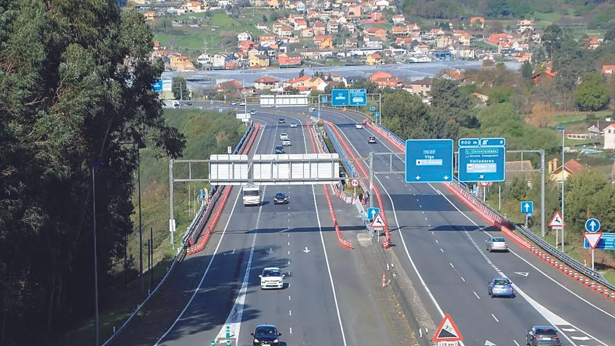 Viaducto de la VG-20 que será rehabilitado.