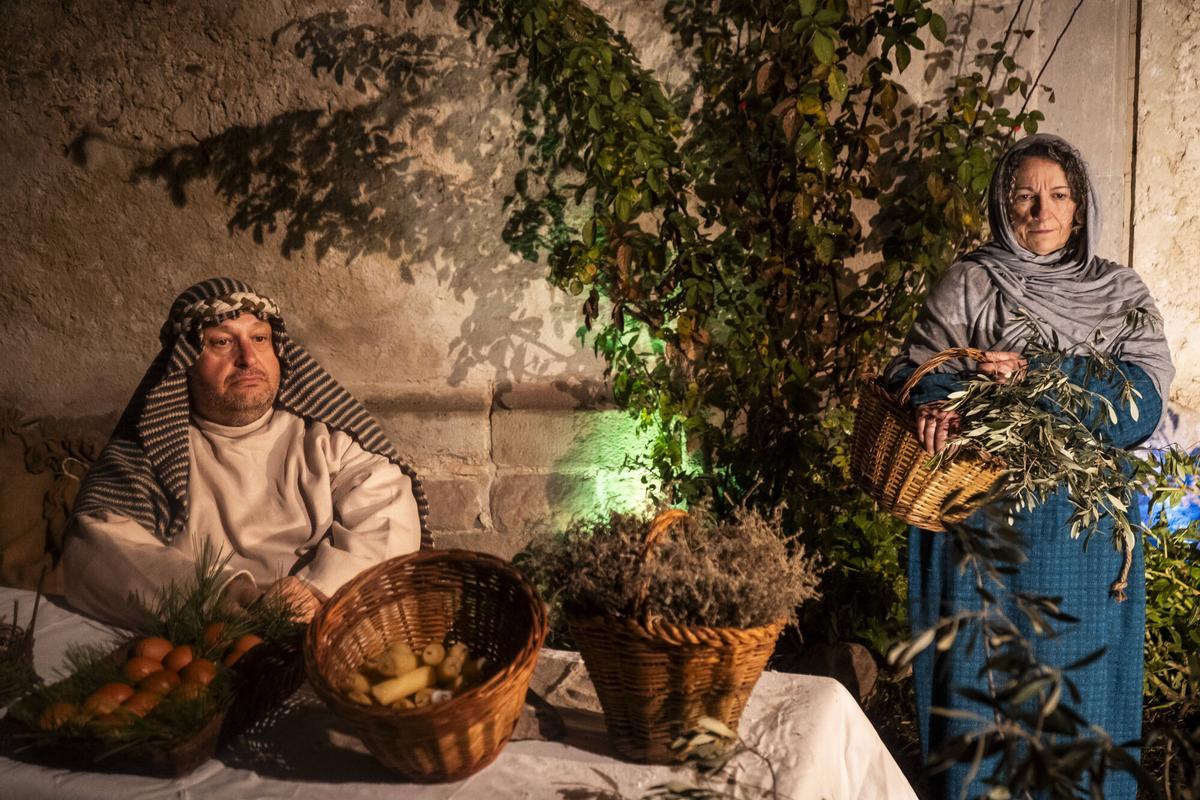 El Pessebre Vivent del Bages, a les Torres Fals, en imatges
