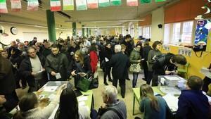 Les imatges de les eleccions a Catalunya