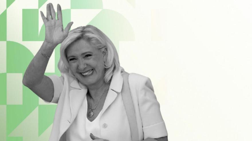 Marine Le Pen, la pulsera electrónica como gancho electoral