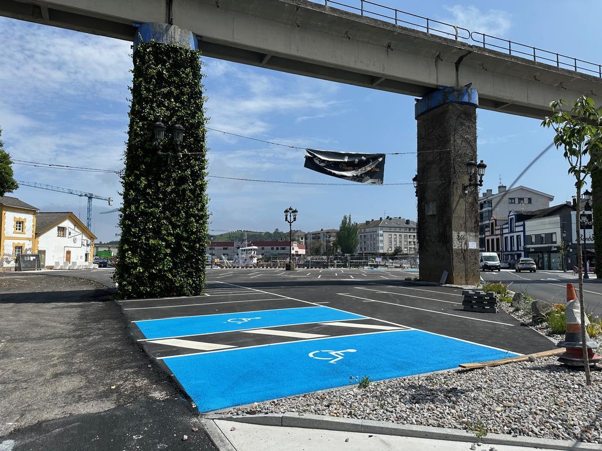En imágenes: las obras de la Dársena en Navia