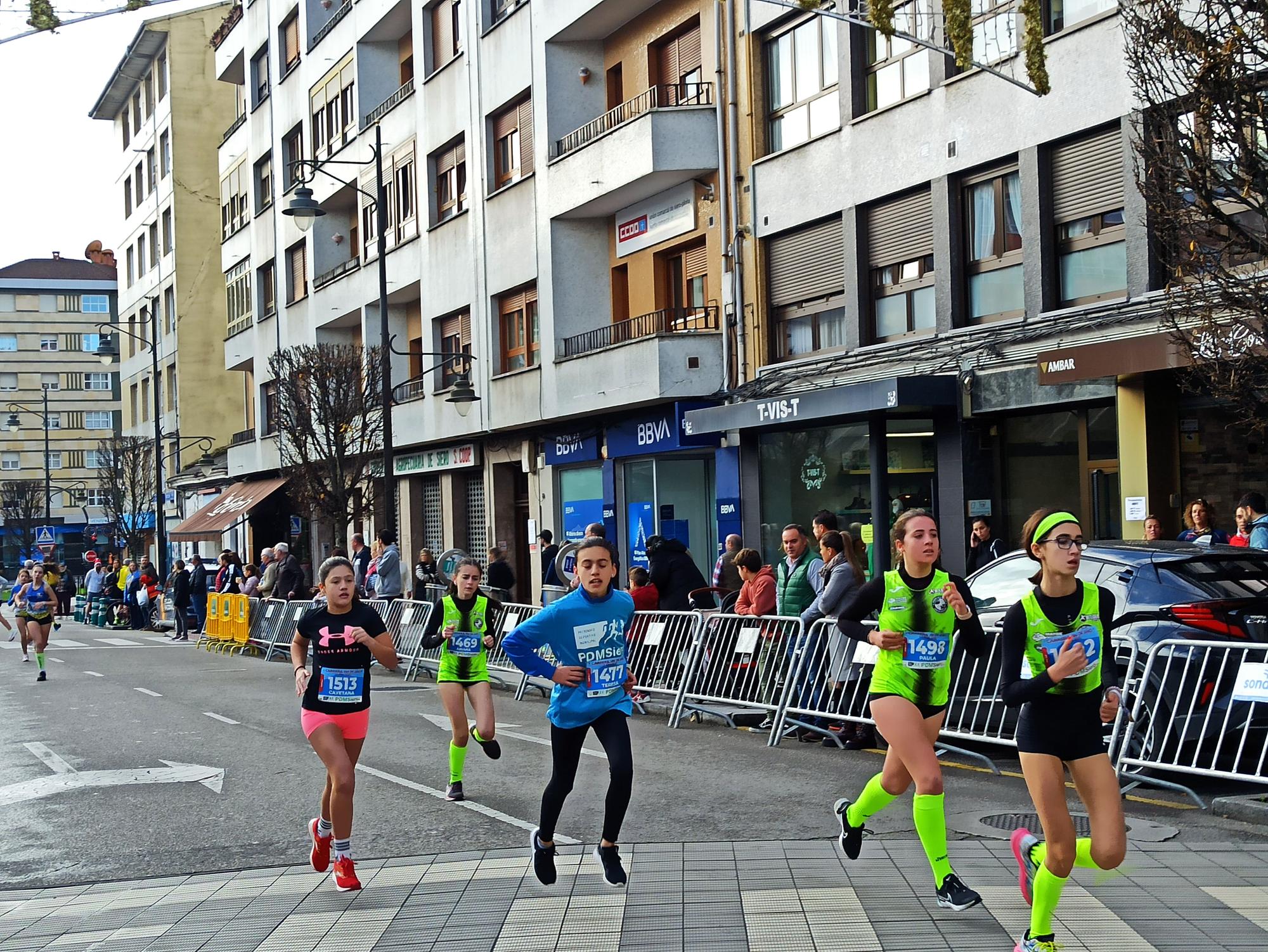 Casi 1.500 participantes disputan la carrera de Fin de Año de Pola de Siero