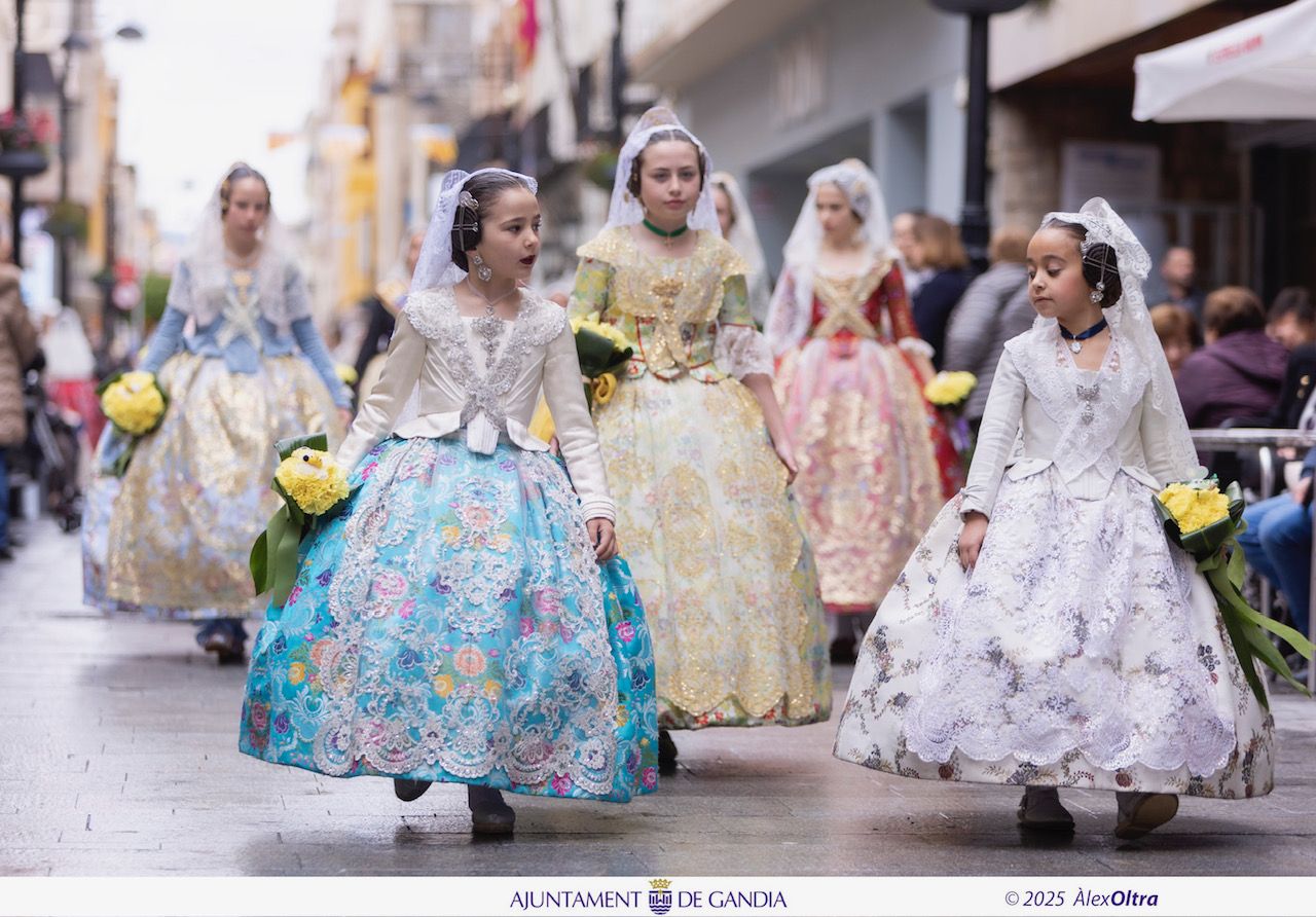Las mejores fotos de la Ofrena a la Mare de Déu en Gandia