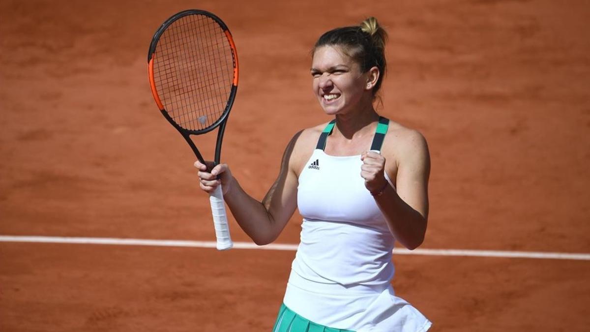 rpaniagua38780202 romania s simona halep celebrates after winning her tennis m170607163813