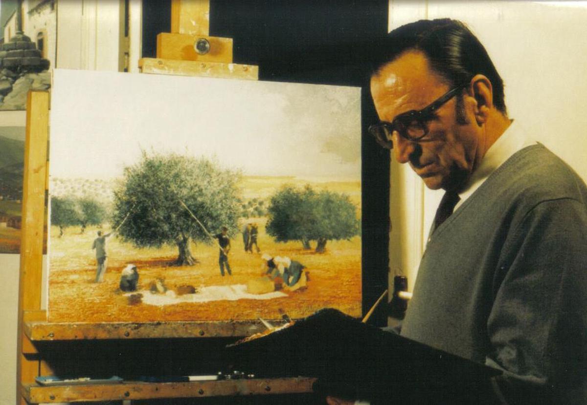 Imagen del artista Indalecio Hernández Vallejo.