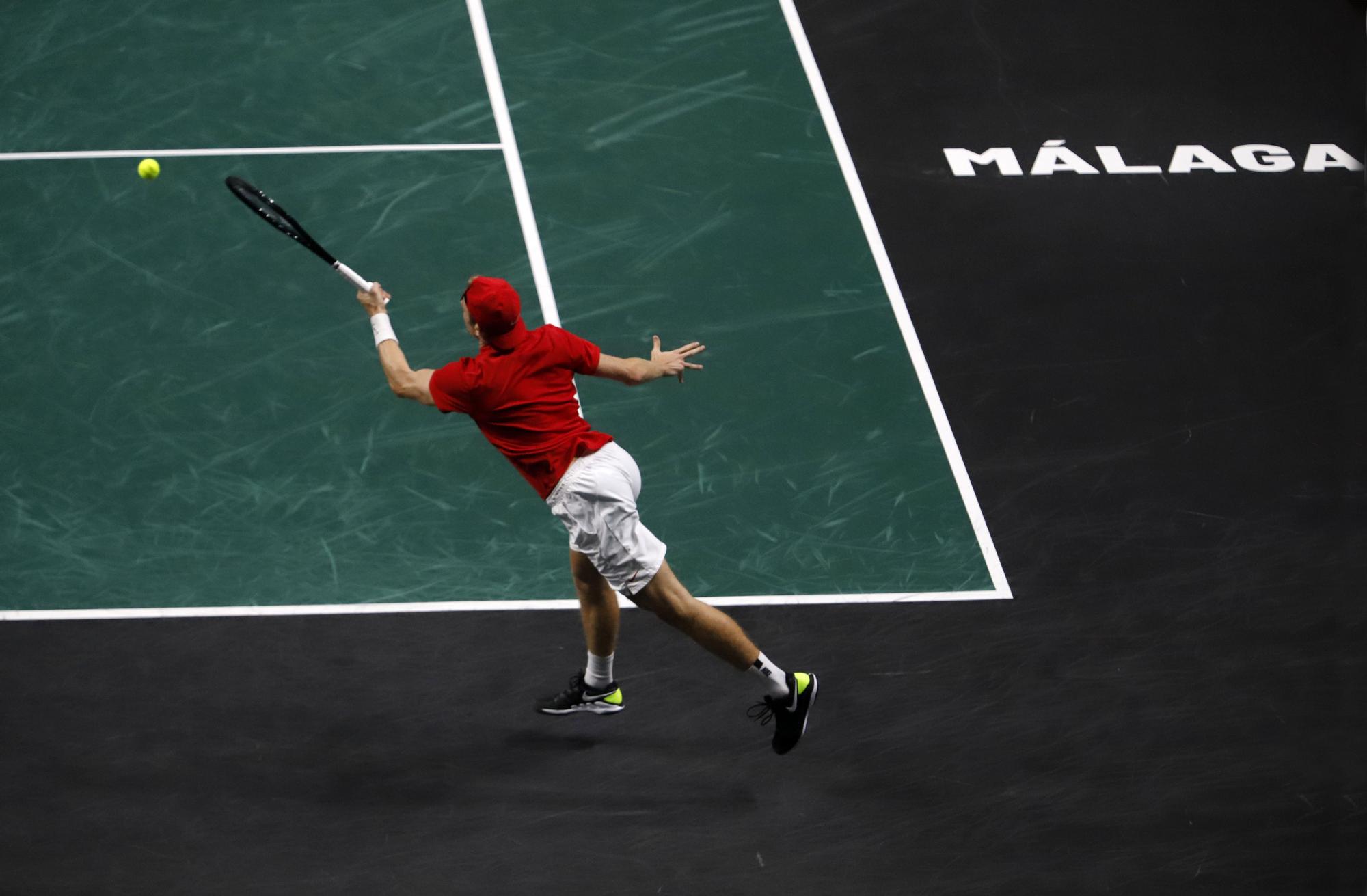 Copa Davis en Málaga | Semifinal: Canadá vs. Italia, en imágenes