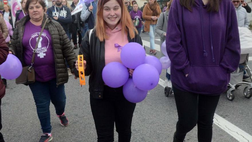 Actos del 8 de marzo celebrados en A Illa antes de la pandemia.