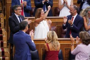 Francina Armengol, elegida nova presidenta del Congrés amb els vots d’ERC i Junts