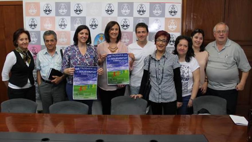 El evento solidario se presentó ayer en el Ayuntamiento.