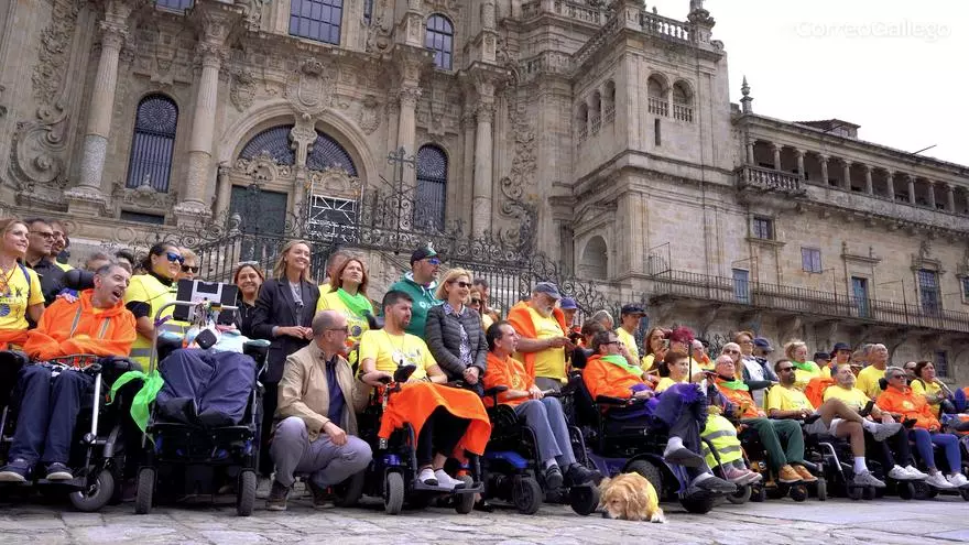 Los componentes de CompostELA llegan a Santiago