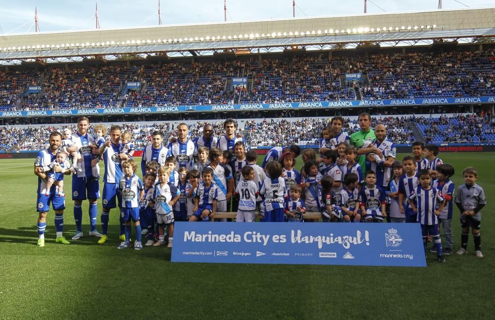 El Dépor golea a Las Palmas para cerrar la Liga