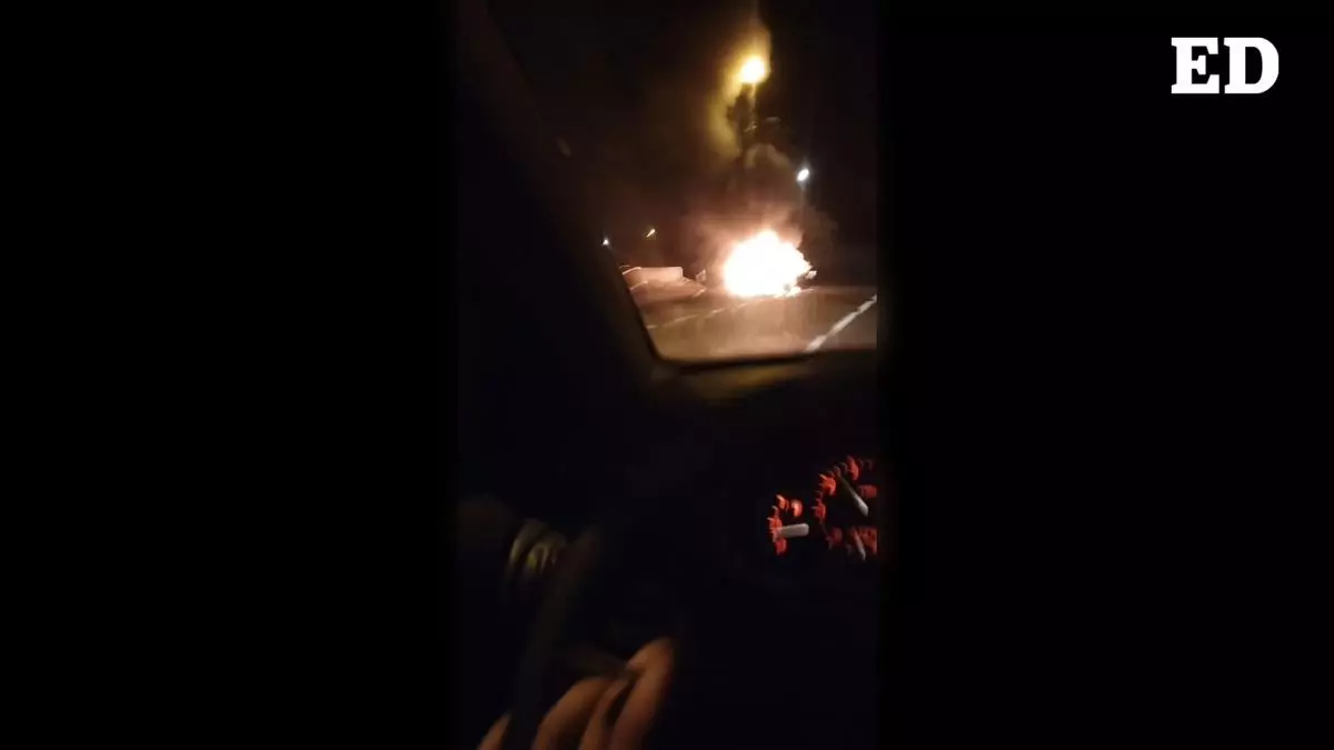 Investigan el incendio de un vehículo de una empresa de quads en Tenerife