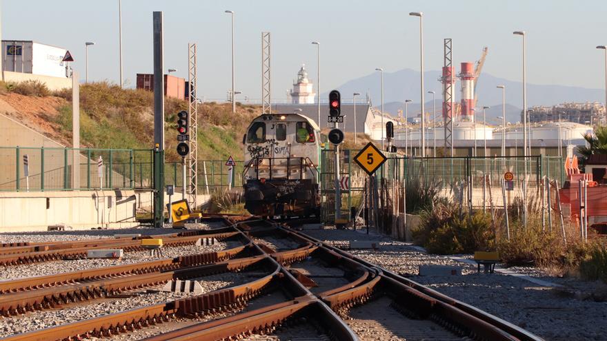 Presentación del servicio ferroviario directo de mercancías que conecta el puerto de Barcelona con Toulouse y Lyon