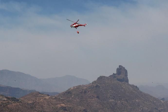 Incendio en Tejeda, Gran Canaria