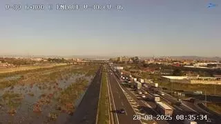 Más de 20 kilómetros de atascos para despedir la semana en València