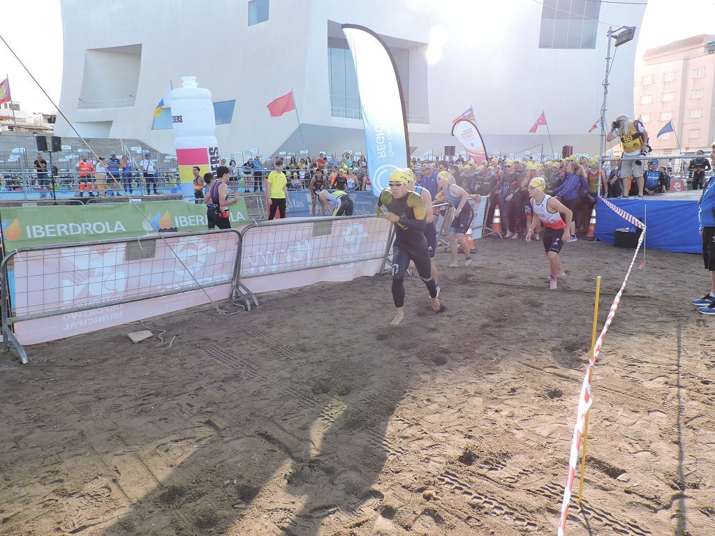 Campeonato de España de Triatlón de relevos en Águilas