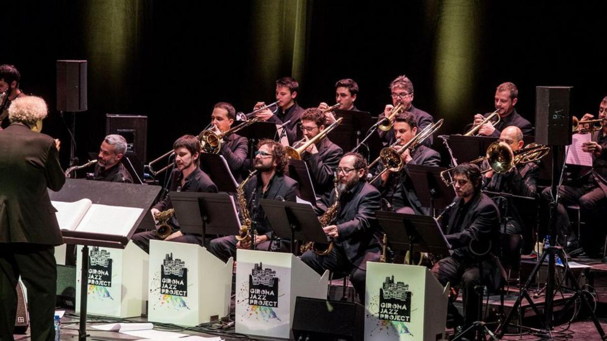 Girona Jazz Project Big Band es va crear el 2007 | XAVIER MERCADÉ