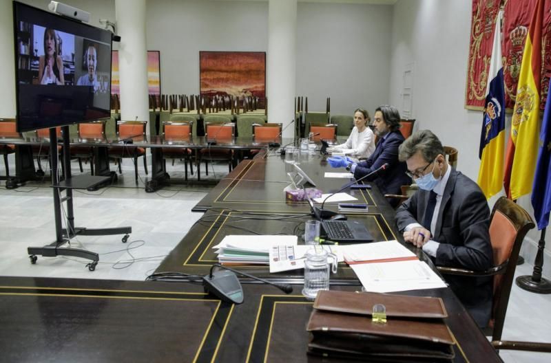 Reunión de la Mesa del Parlamento Gustavo Matos presidente del parlamento .   | 14/05/2020 | Fotógrafo: Delia Padrón