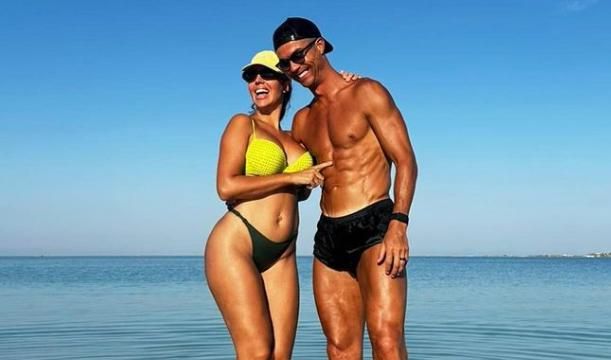 Georgina Rodríguez y Cristiano Ronaldo de vacaciones en el Mar Rojo