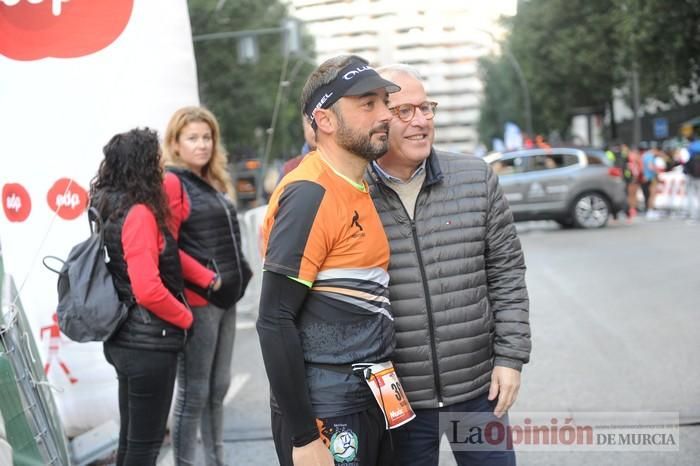 Salida Maratón y Media Maratón de Murcia