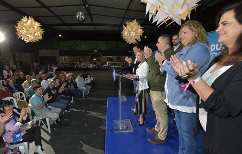 10-11-2019 LAS PALMAS DE GRAN CANARIA. Noche electoral en el Partido Popular (PP)  | 10/11/2019 | Fotógrafo: Andrés Cruz