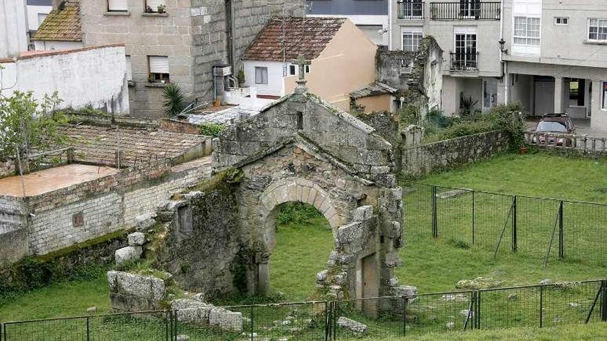 El arco visigótico de Panxón, construido entre los siglos V y VII, es uno de los principales elementos patrimoniales de Nigrán.