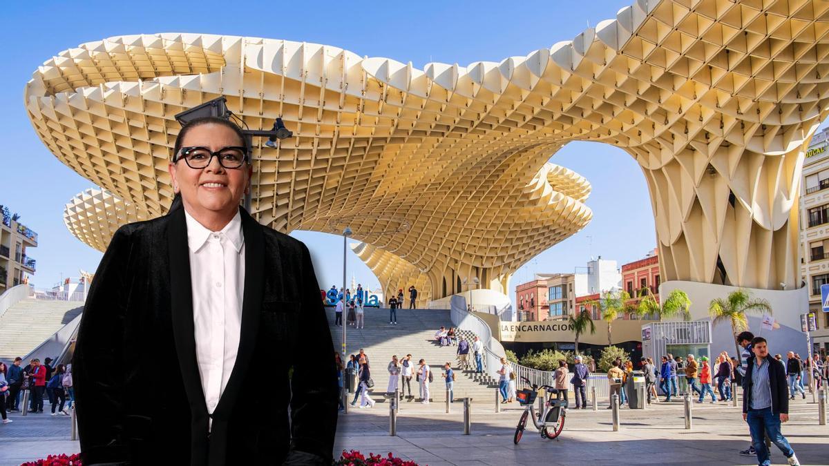 La artista y cantante de sevillanas, María del Monte, tiene un vínculo profundo con Sevilla.