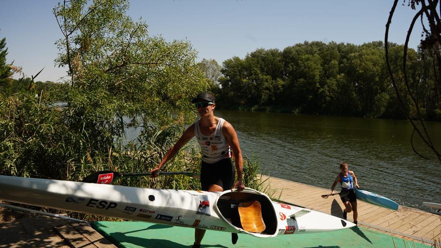 Eva Barrios, campeona de K-1 del Campeonato de España de Maratón tras el abandono de Merchán