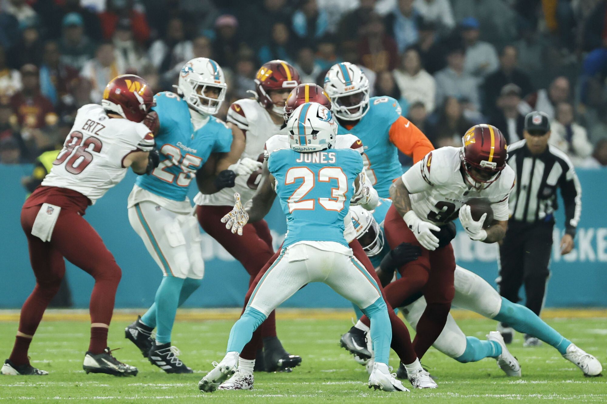 NFL en Madrid: Miami Dolphins - Washington Commanders.