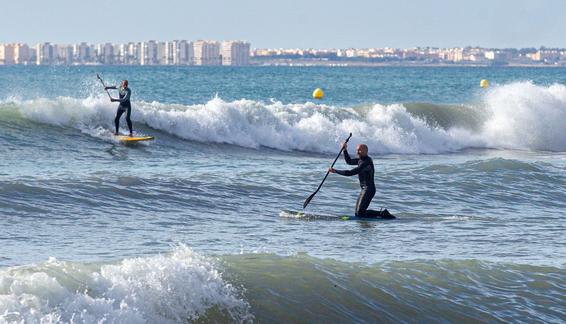 El temporal se deja notar en las playas de Alicante