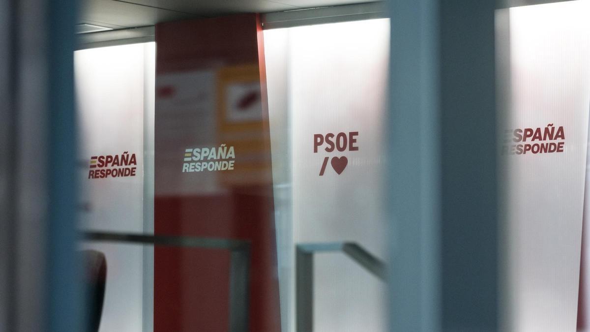 Sede del PSOE de la calle Ferraz, en Madrid (España).