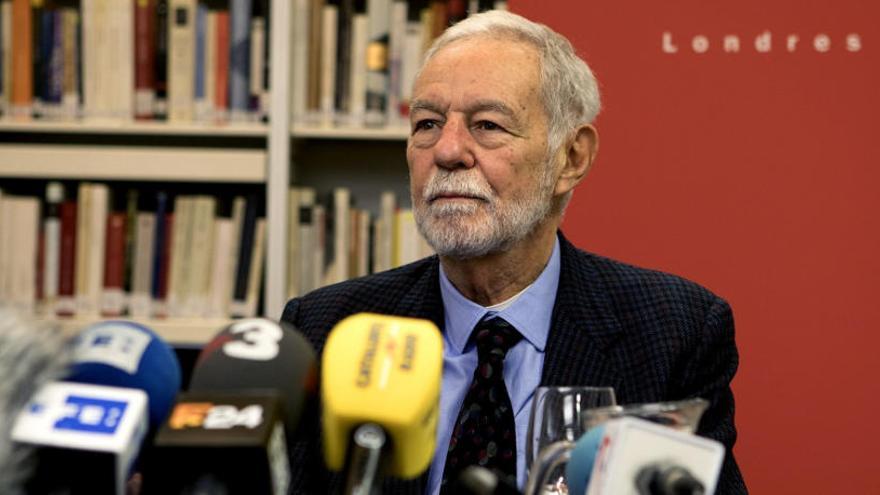 Eduardo Mendoza, tras recibir el Premio Cervantes