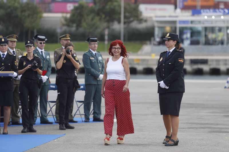 Celebración del día de la Policía Nacional en València