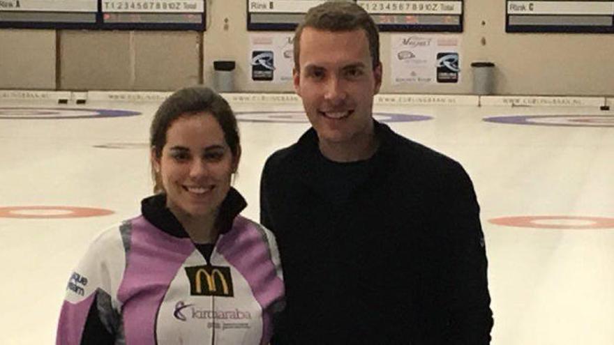 ¡¡Histórico!!. Una española gana una prueba mundial de curling