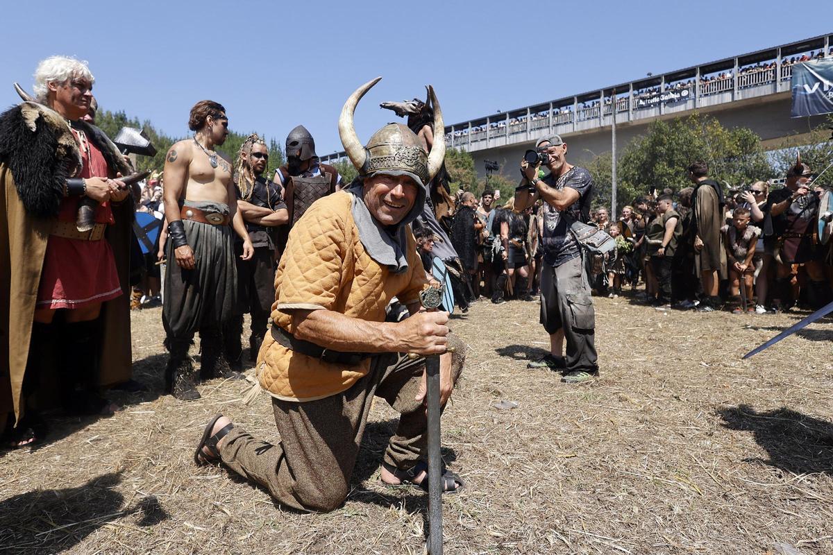 El experimentado vikingo es un firme defensor de los cascos con cuernos.