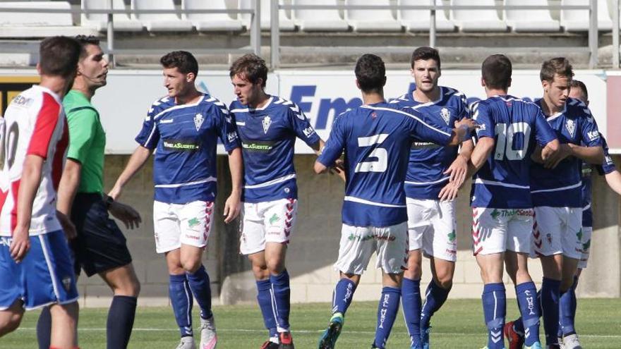 Los jugadores del UCAM Murcia.